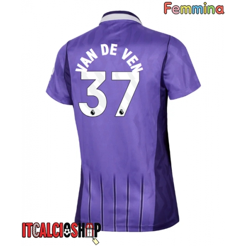 Tottenham Hotspur Micky van de Ven #37 Terza Maglia Femmina 2026-27 Manica Corta